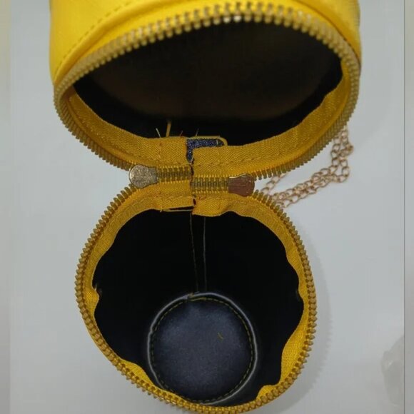 Mini Popcorn Faux Leather Crossbody/Shoulder Handbag​ - Picture 3 of 3